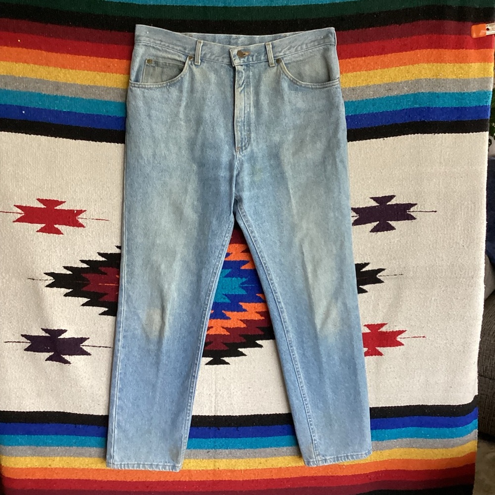 Vintage Lee tapered jeans made in USA 34 x 31